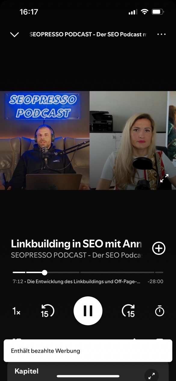 SEOPRESSO Podcast von Björn Darko mit ABAKUS Internet Marketing Anna Pianka, Folge 161